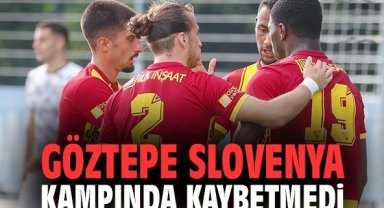 Göztepe Slovenya kampında kaybetmedi
