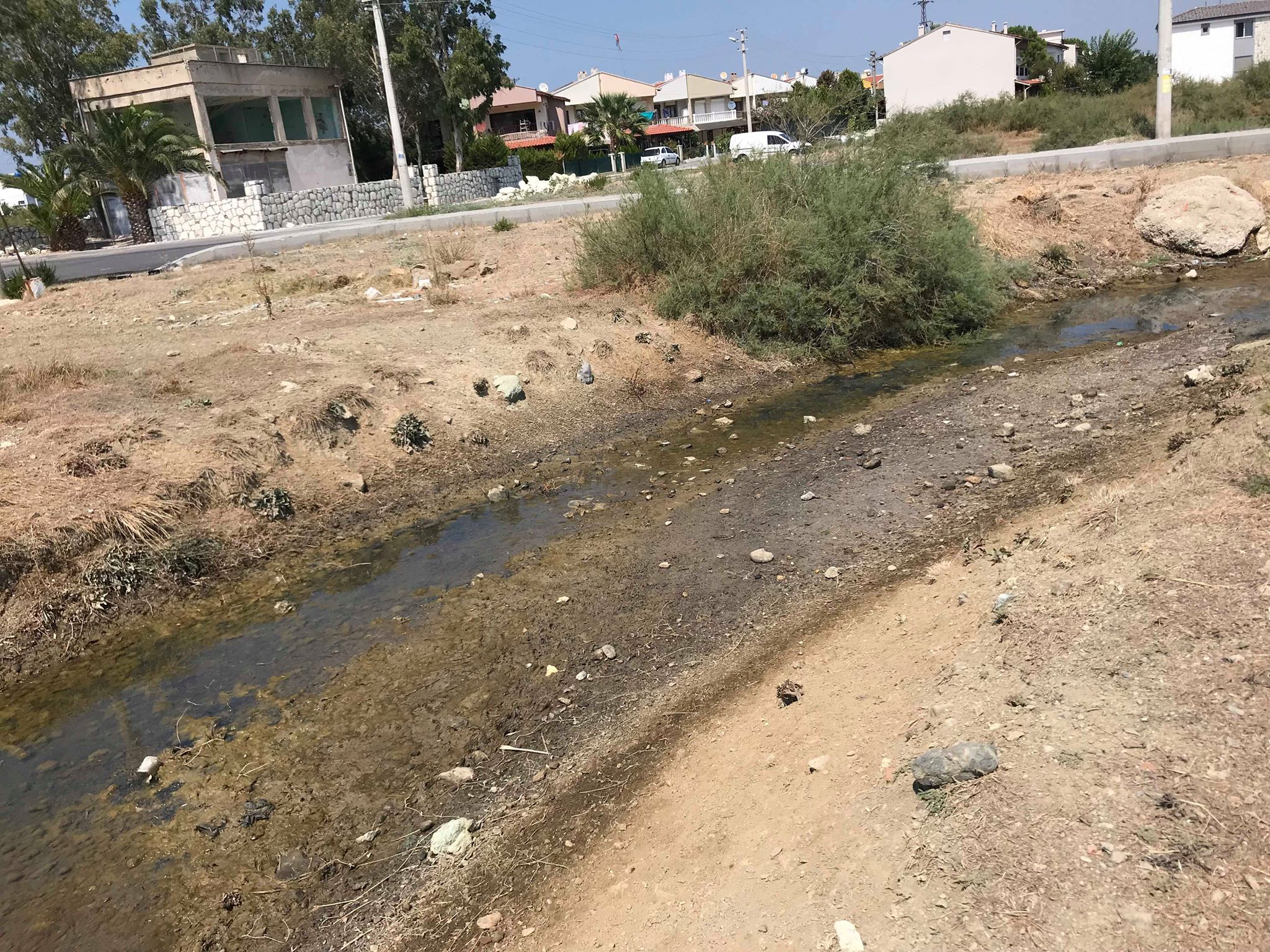 Akarca yine lağım kokuyor