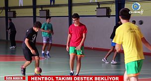 SEFERİHİSAR'DA HENTBOL SÜPER LİG YOLUNDA